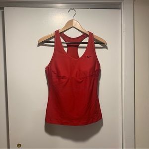 Nike tank top with built-in bra